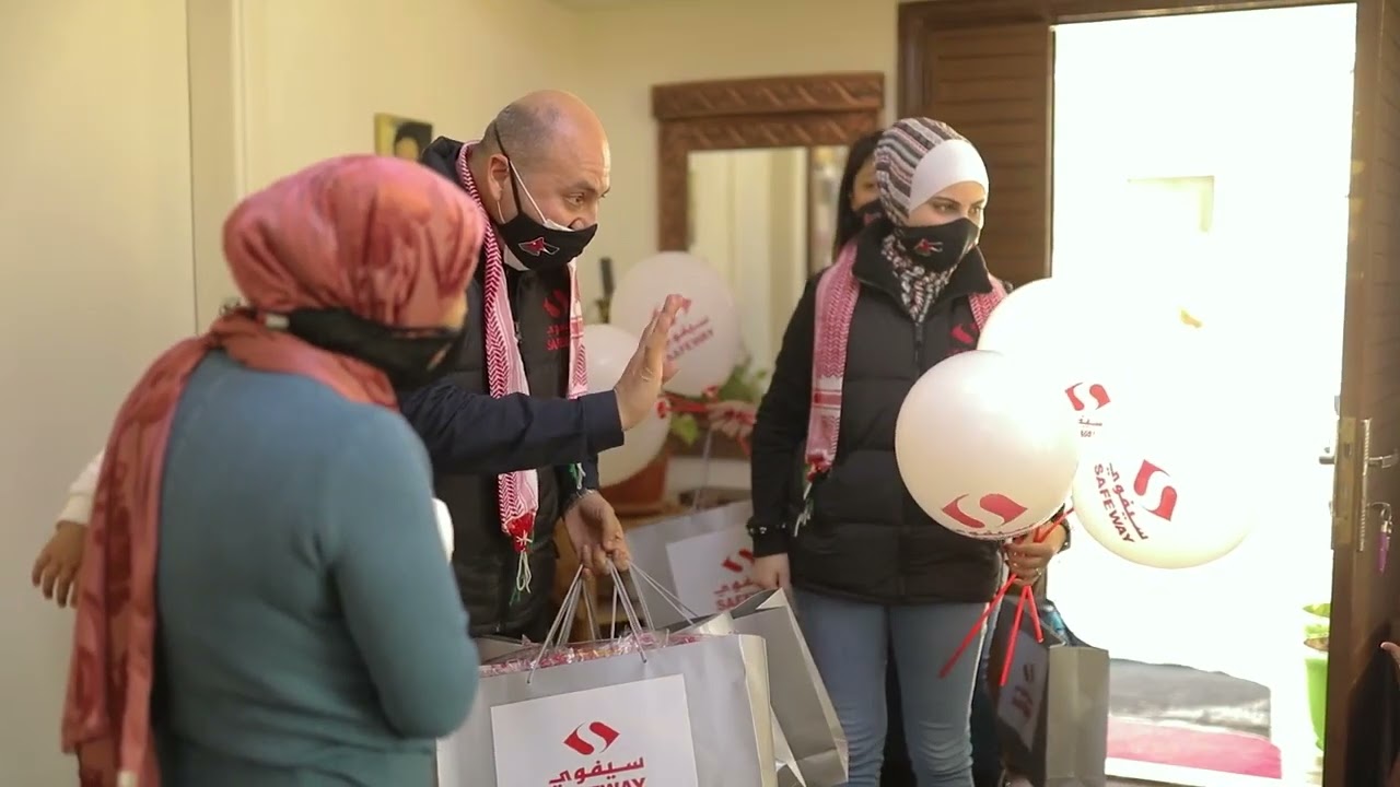 Safeway celebrates Valentine's Day in Amman Children's Village